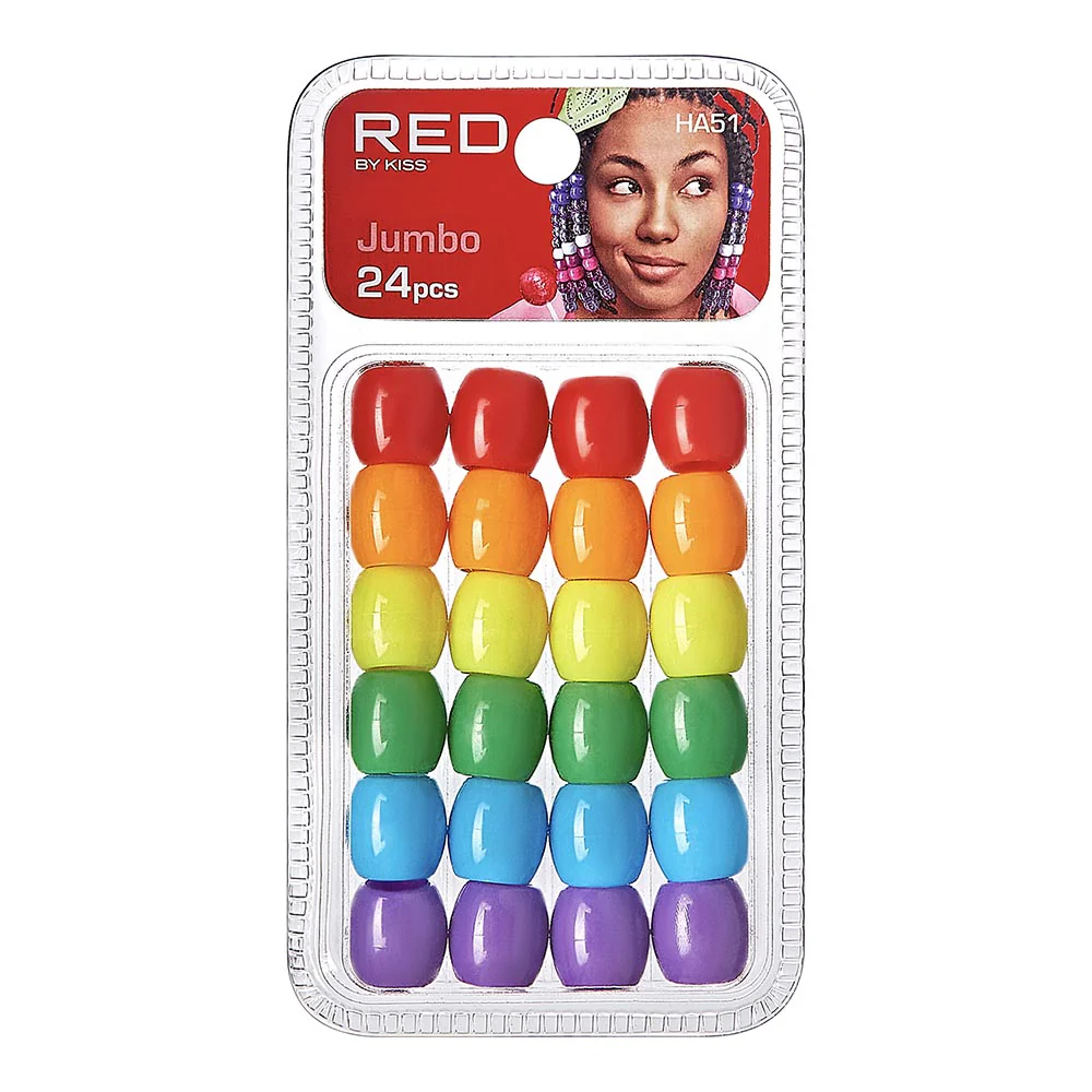 RED by KISS Jumbo Hair Beads (24pcs) - Image 17