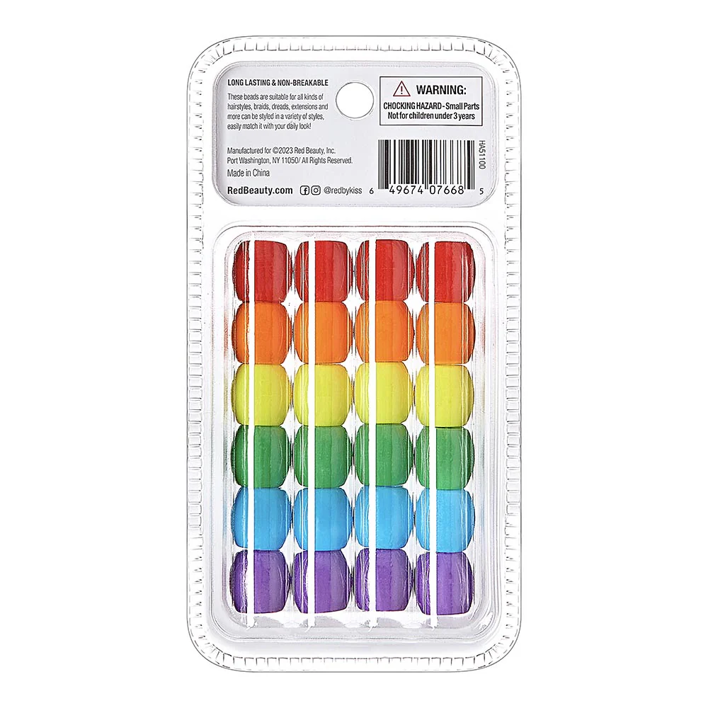 RED by KISS Jumbo Hair Beads (24pcs) - Image 20