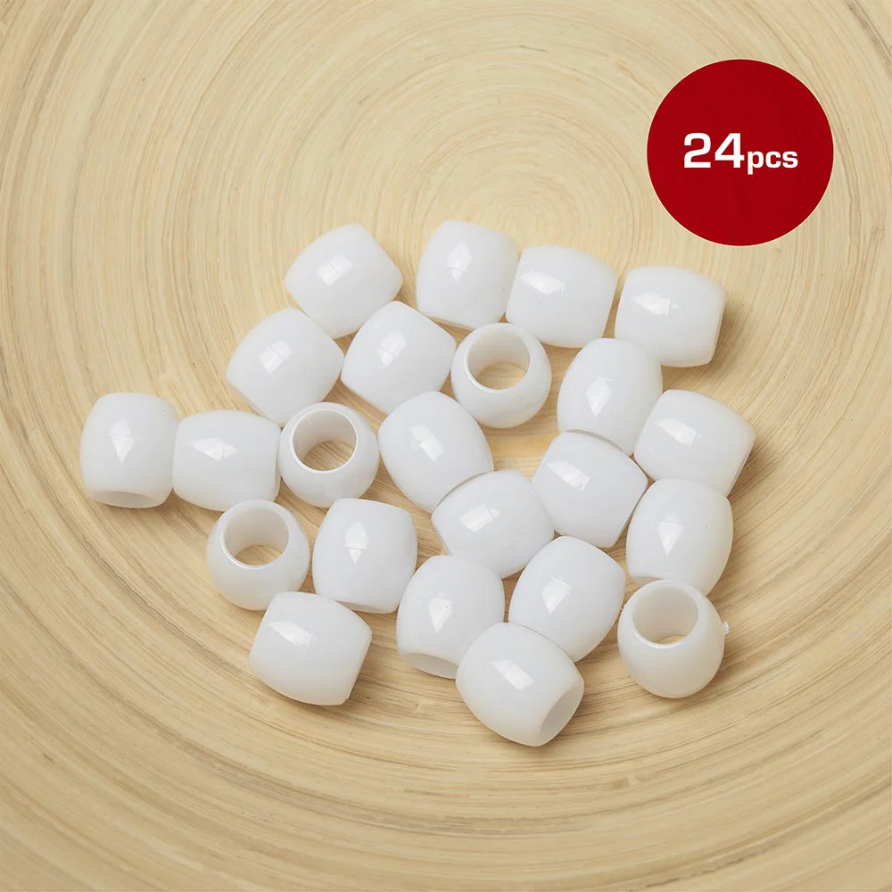 RED by KISS Jumbo Hair Beads (24pcs) - Image 3