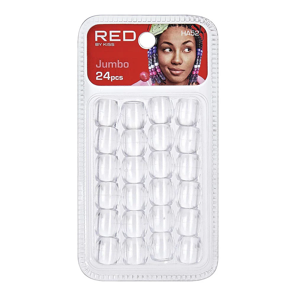RED by KISS Jumbo Hair Beads (24pcs) - Image 5