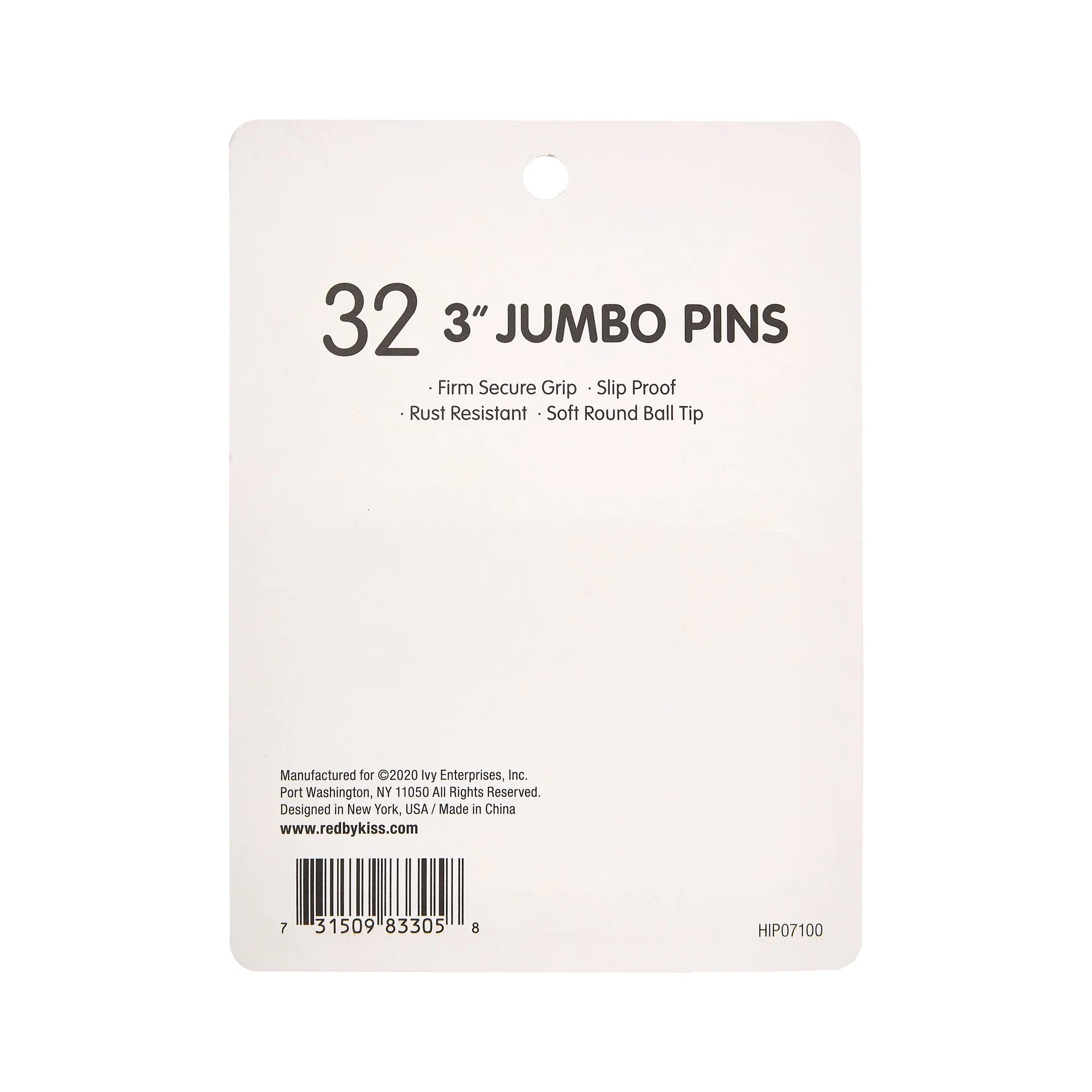 RED by KISS Jumbo Hair Pins 3" (32pcs) - Image 2