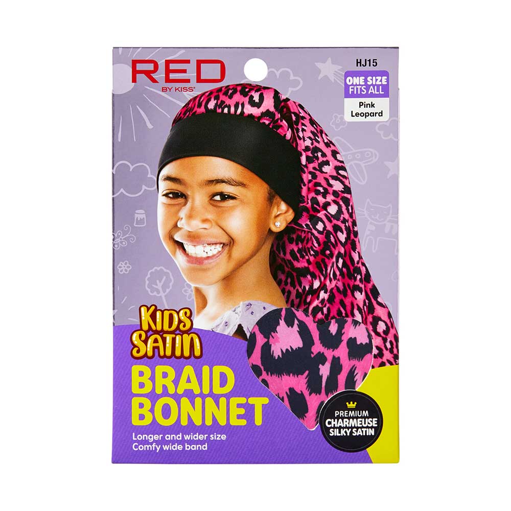 RED by KISS Kids Edge Satin Braid Bonnet - Image 2