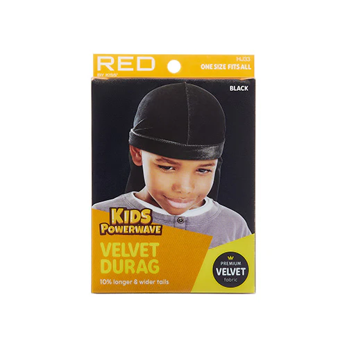 RED by KISS Kids Power Wave Velvet Durag