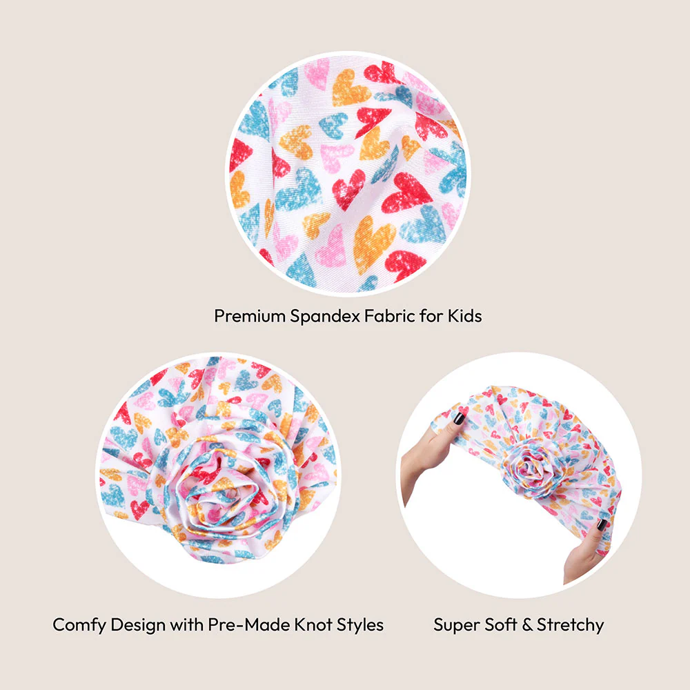 RED by KISS Kids Top Knot Turban - Image 14