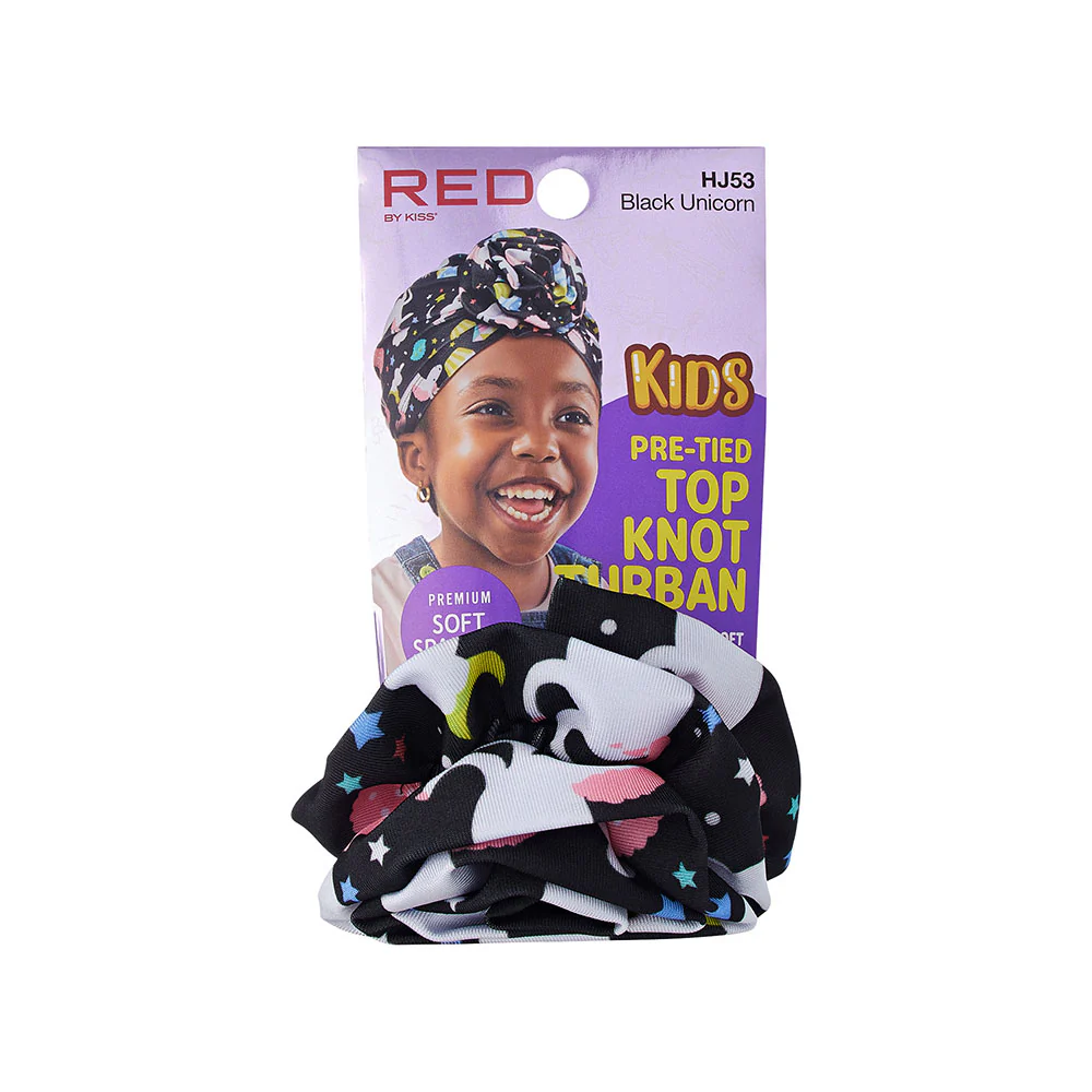 RED by KISS Kids Top Knot Turban - Image 4