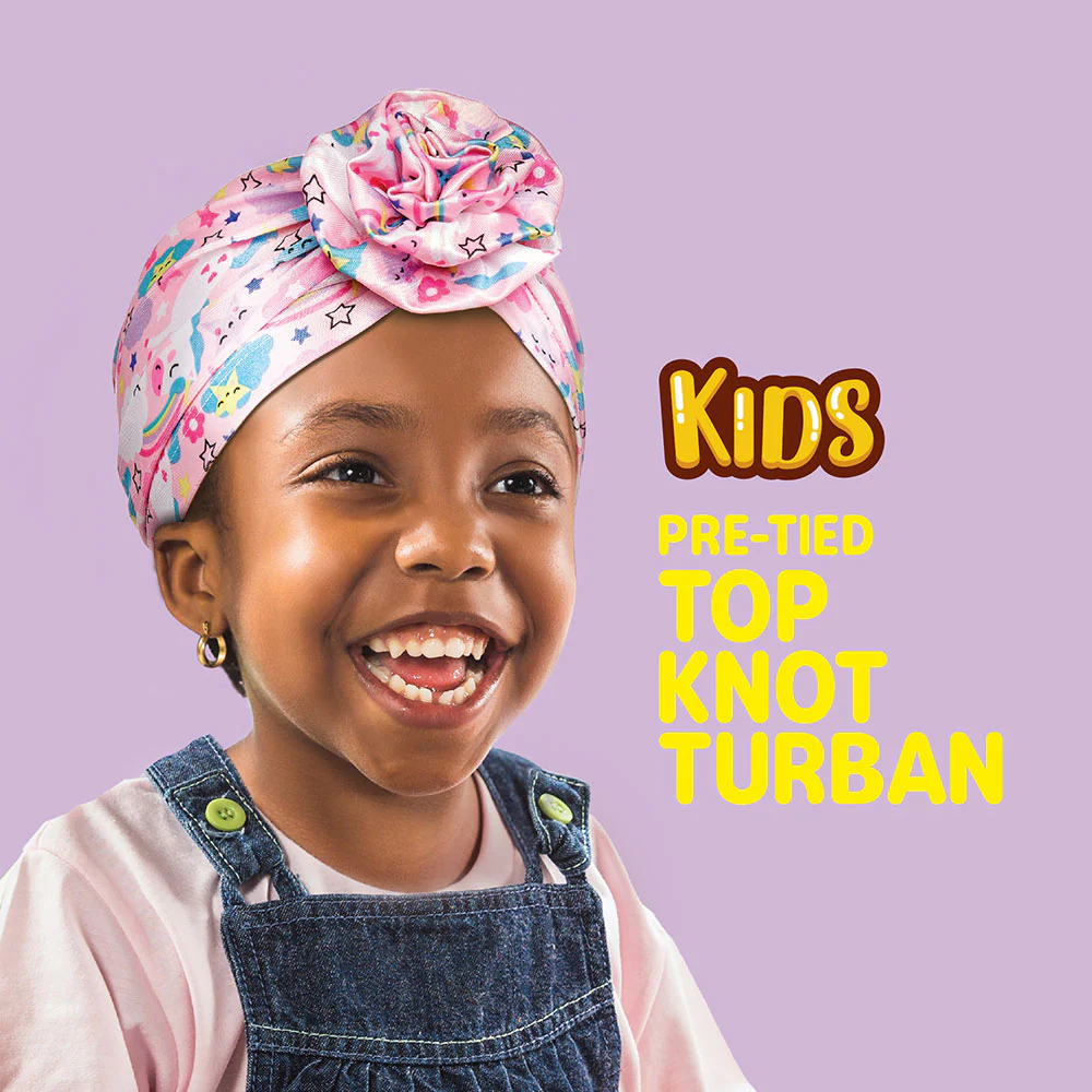 RED by KISS Kids Top Knot Turban - Image 7