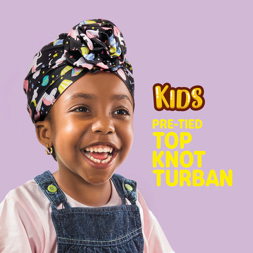 RED by KISS Kids Top Knot Turban - Image 8
