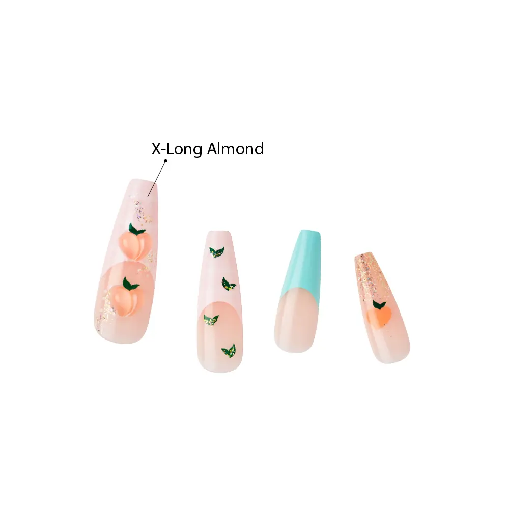Kiss Gel Fantasy Glue On Nails - Long Lasting False Nails - Image 23