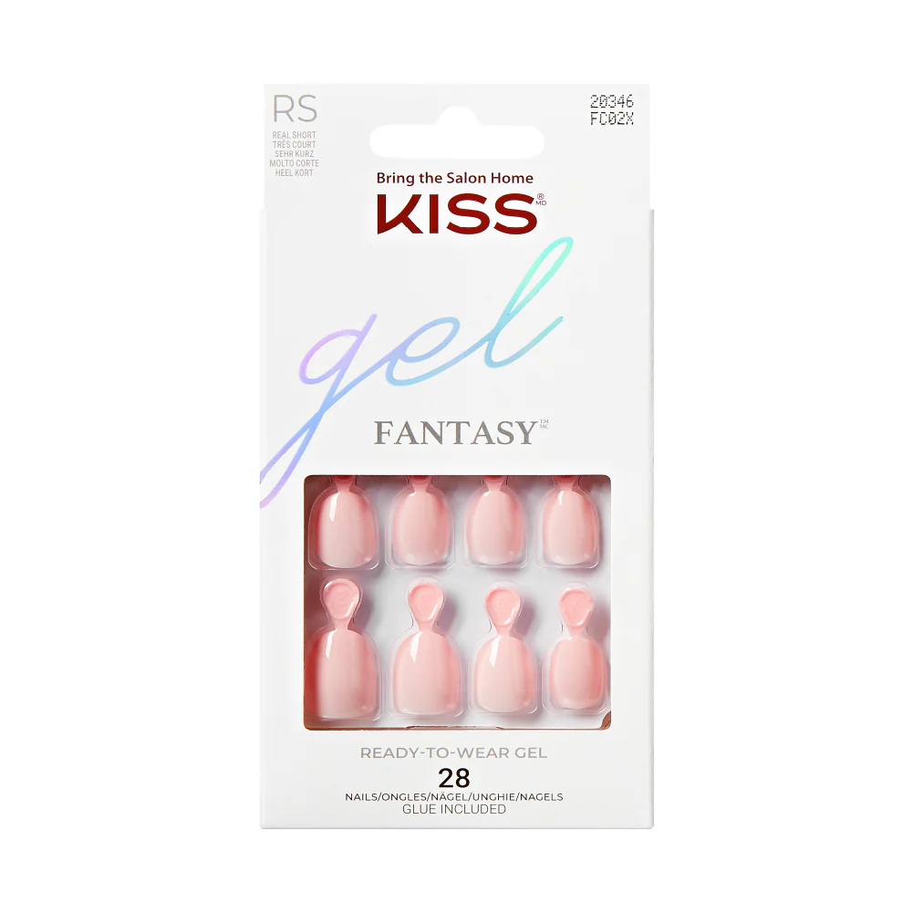 Kiss Gel Fantasy Glue On Nails - Long Lasting False Nails - Image 45