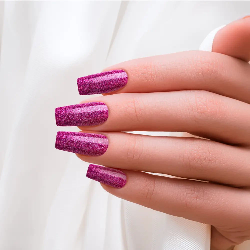 Kiss Gel Fantasy Glue On Nails - Long Lasting False Nails - Image 66