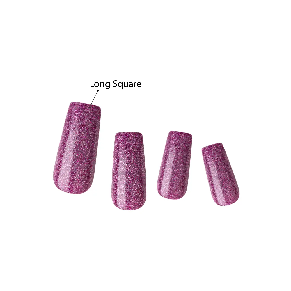 Kiss Gel Fantasy Glue On Nails - Long Lasting False Nails - Image 67