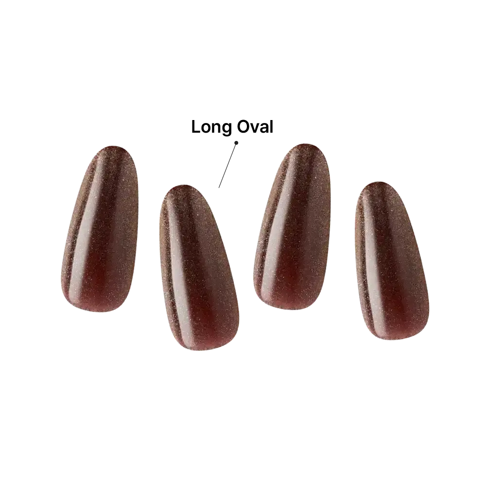 Kiss Gel Fantasy Glue On Nails - Long Lasting False Nails - Image 73