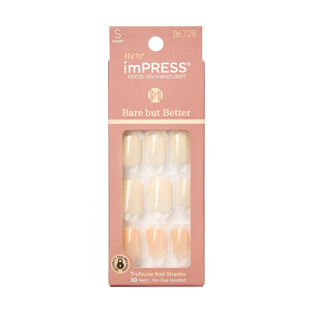 KISS imPRESS Bare but Better Press-On Manicure – Neutral Sense - Image 5