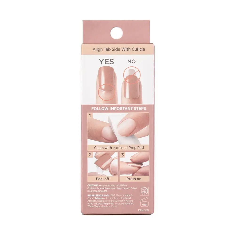 KISS imPRESS Bare but Better Press-On Manicure – Neutral Sense - Image 8