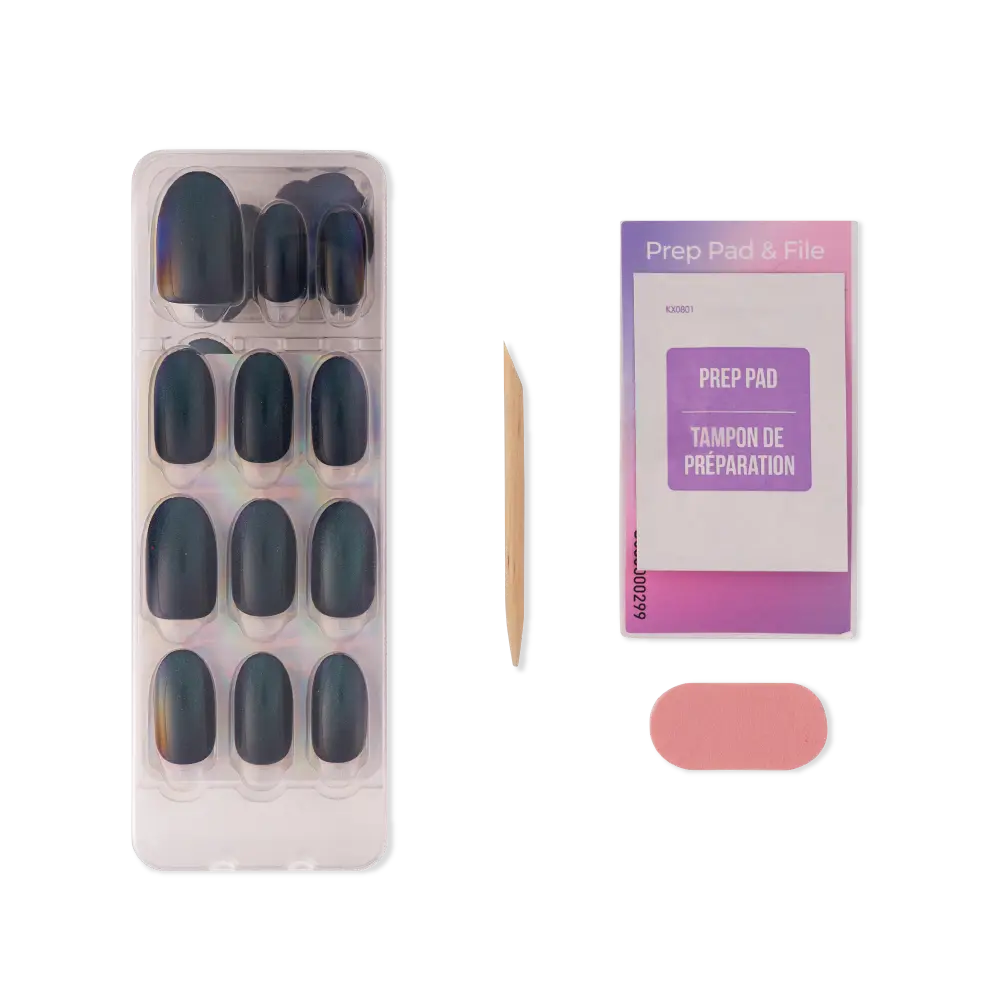 KISS imPRESS Color FX No Glue Mani Press On Nails 30 Pcs - Image 12