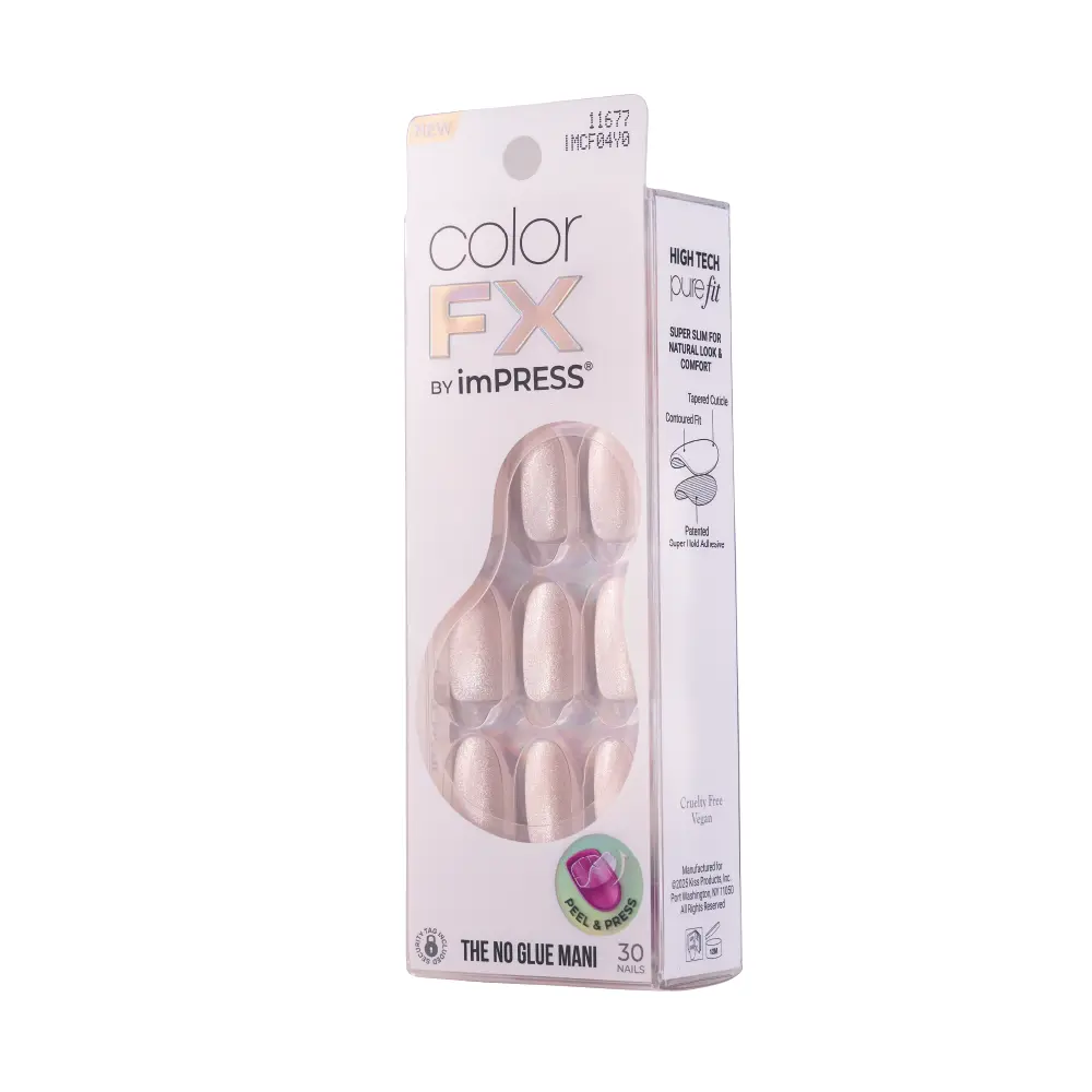 KISS imPRESS Color FX No Glue Mani Press On Nails 30 Pcs - Image 34