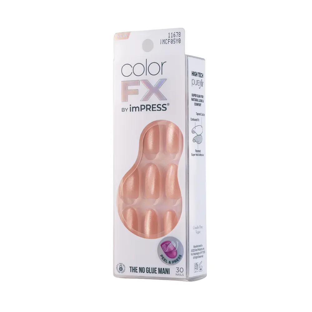 KISS imPRESS Color FX No Glue Mani Press On Nails 30 Pcs - Image 35