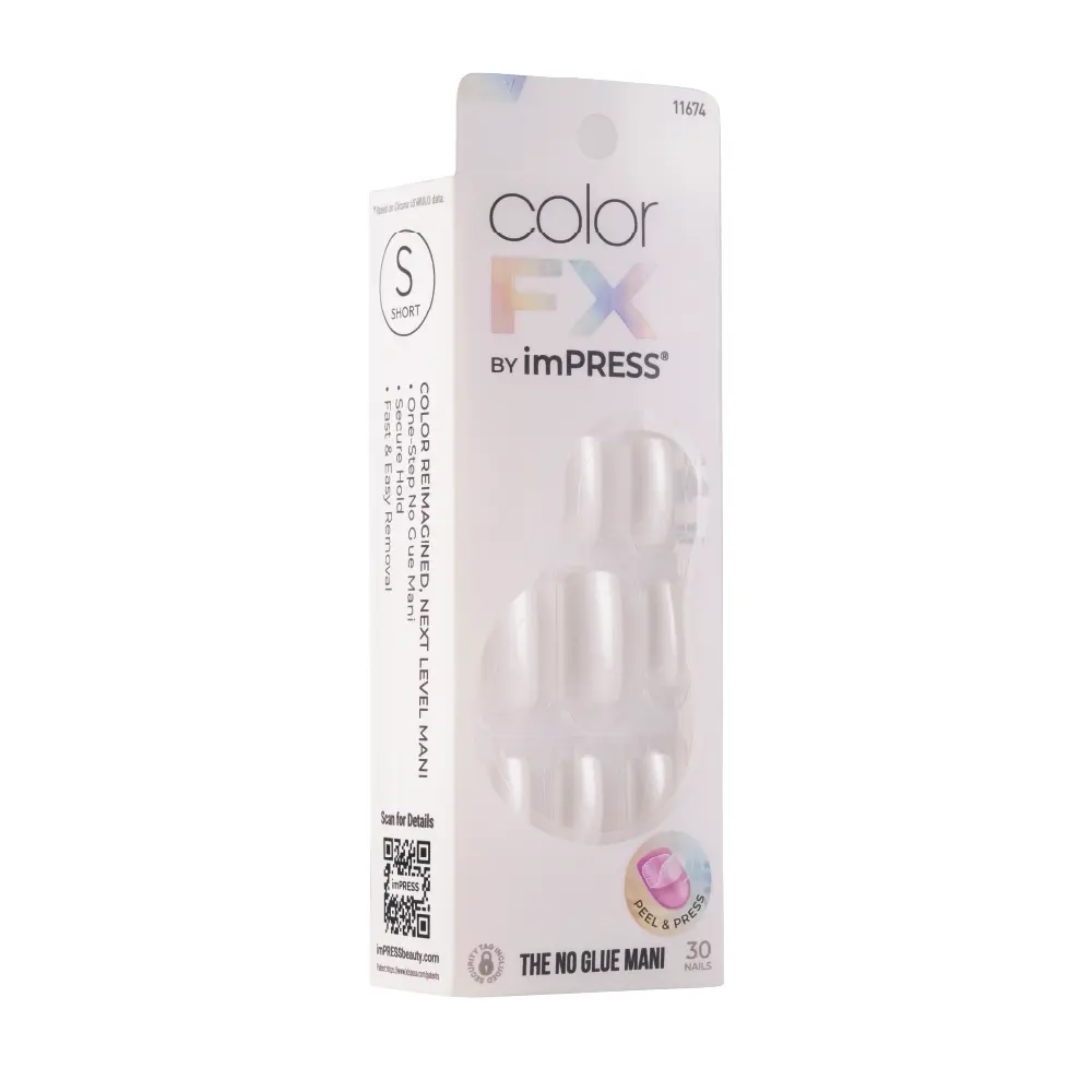 KISS imPRESS Color FX No Glue Mani Press On Nails 30 Pcs - Image 37