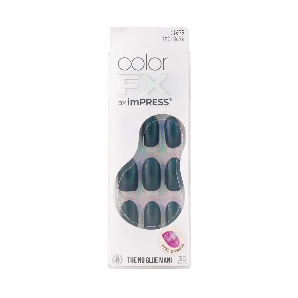KISS imPRESS Color FX No Glue Mani Press On Nails 30 Pcs - Image 6