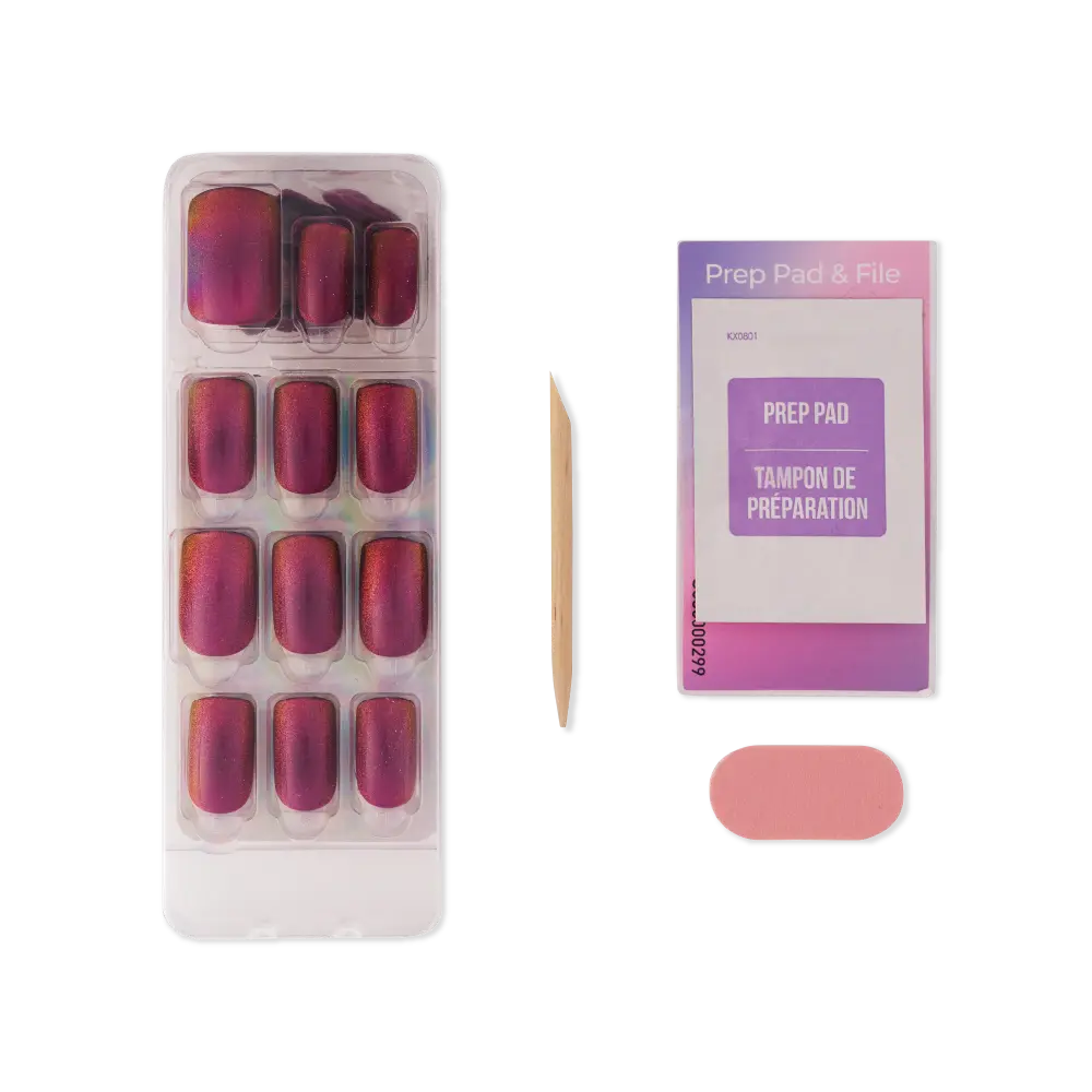 KISS imPRESS Color FX No Glue Mani Press On Nails 30 Pcs - Image 9