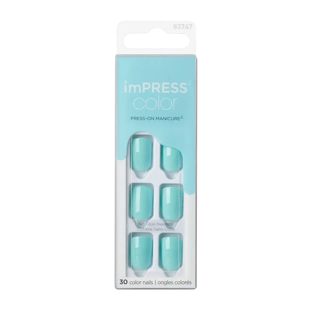 KISS imPRESS Color Press-On Manicure - Mint To Be C - Image 3