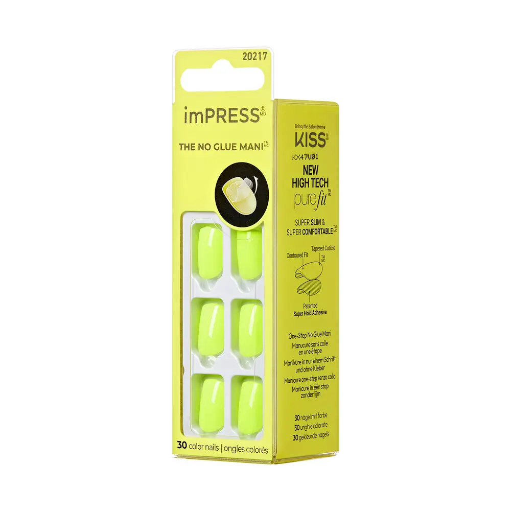KISS imPRESS Color Press-On Manicure Sizzling - Image 5