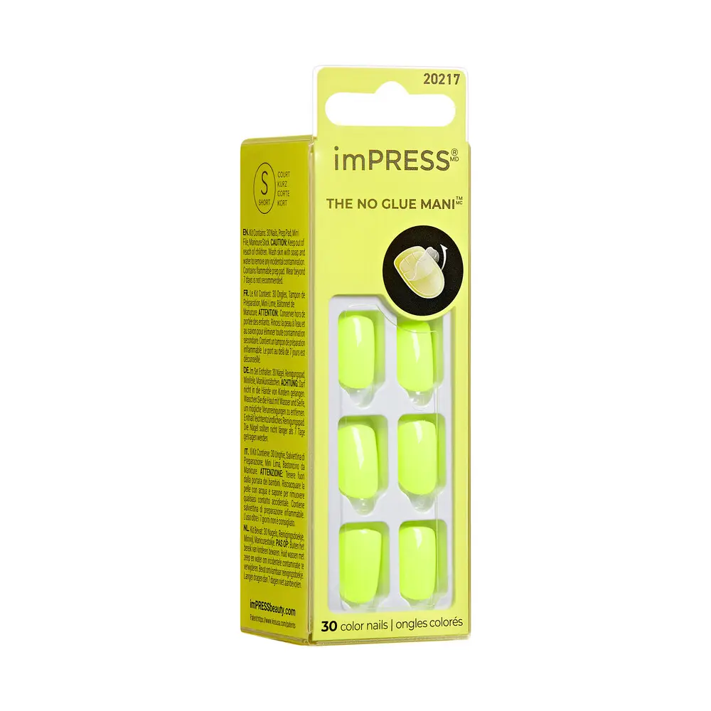 KISS imPRESS Color Press-On Manicure Sizzling - Image 6