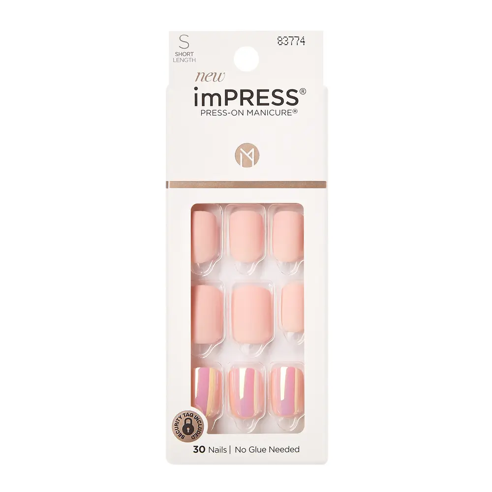 KISS imPRESS No Glue Mani Press-On Nails - Keep in Touch - Image 7