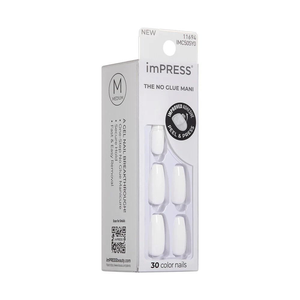 KISS imPRESS No-Glue Press-On Nails - Bright & Neon Colors, 30pcs - Image 6