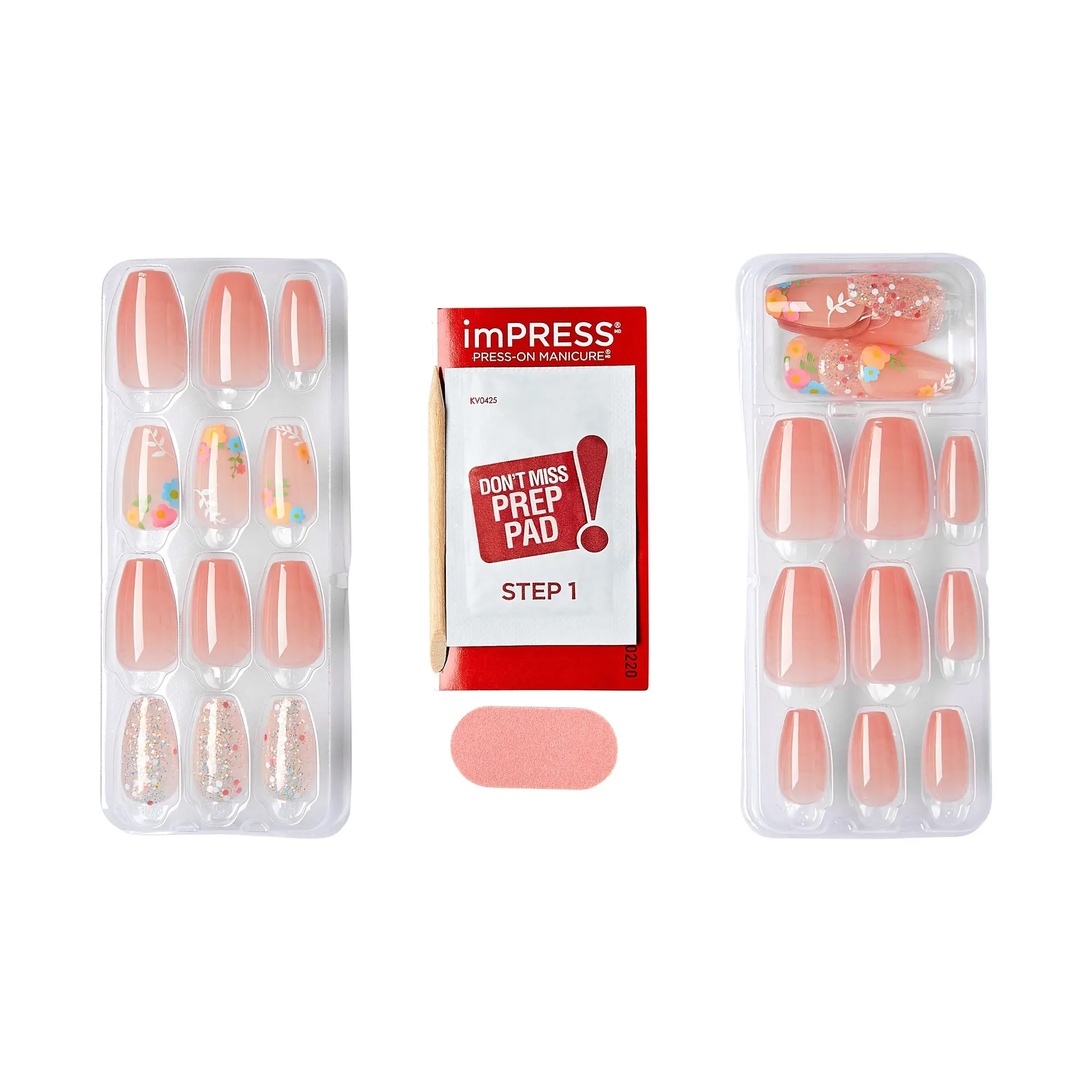 KISS imPRESS Press-On Manicure Fake Nails – Hokey Pokey - Image 2