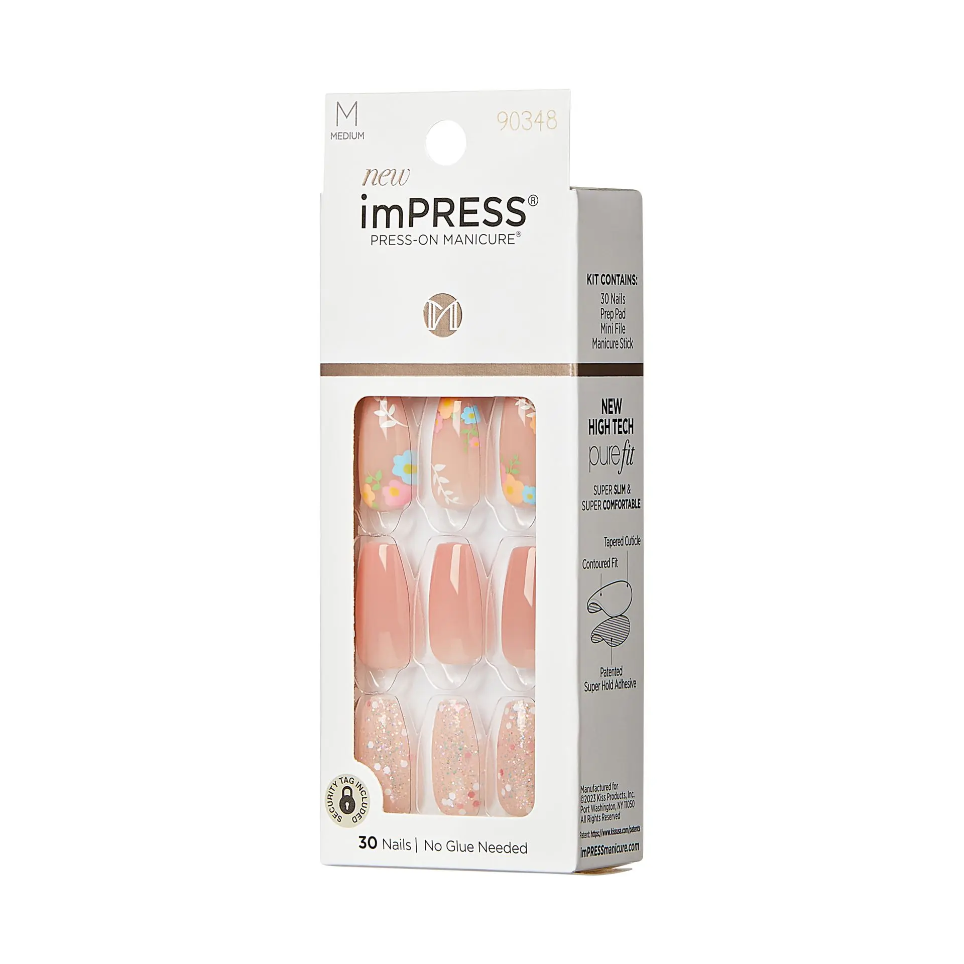 KISS imPRESS Press-On Manicure Fake Nails – Hokey Pokey - Image 4
