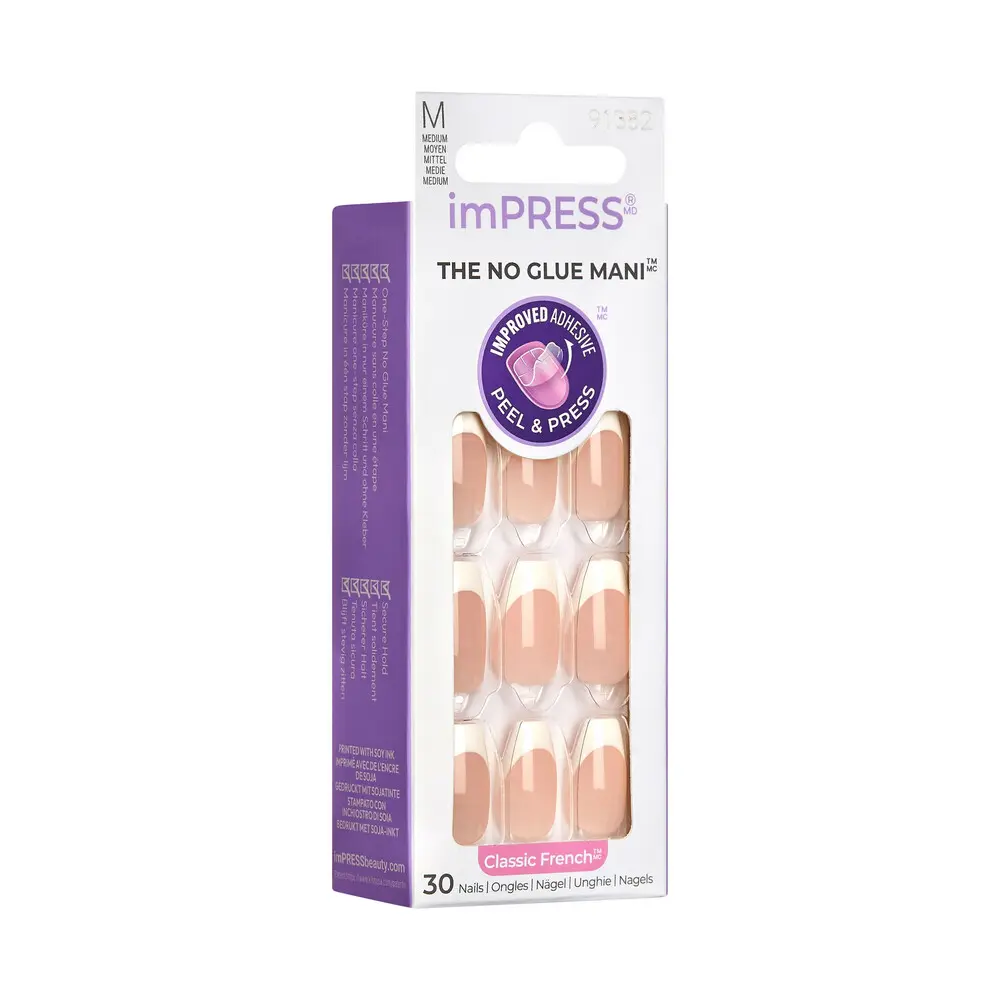 KISS imPRESS Press-On Manicure Fake Nails - Ideal - Image 2