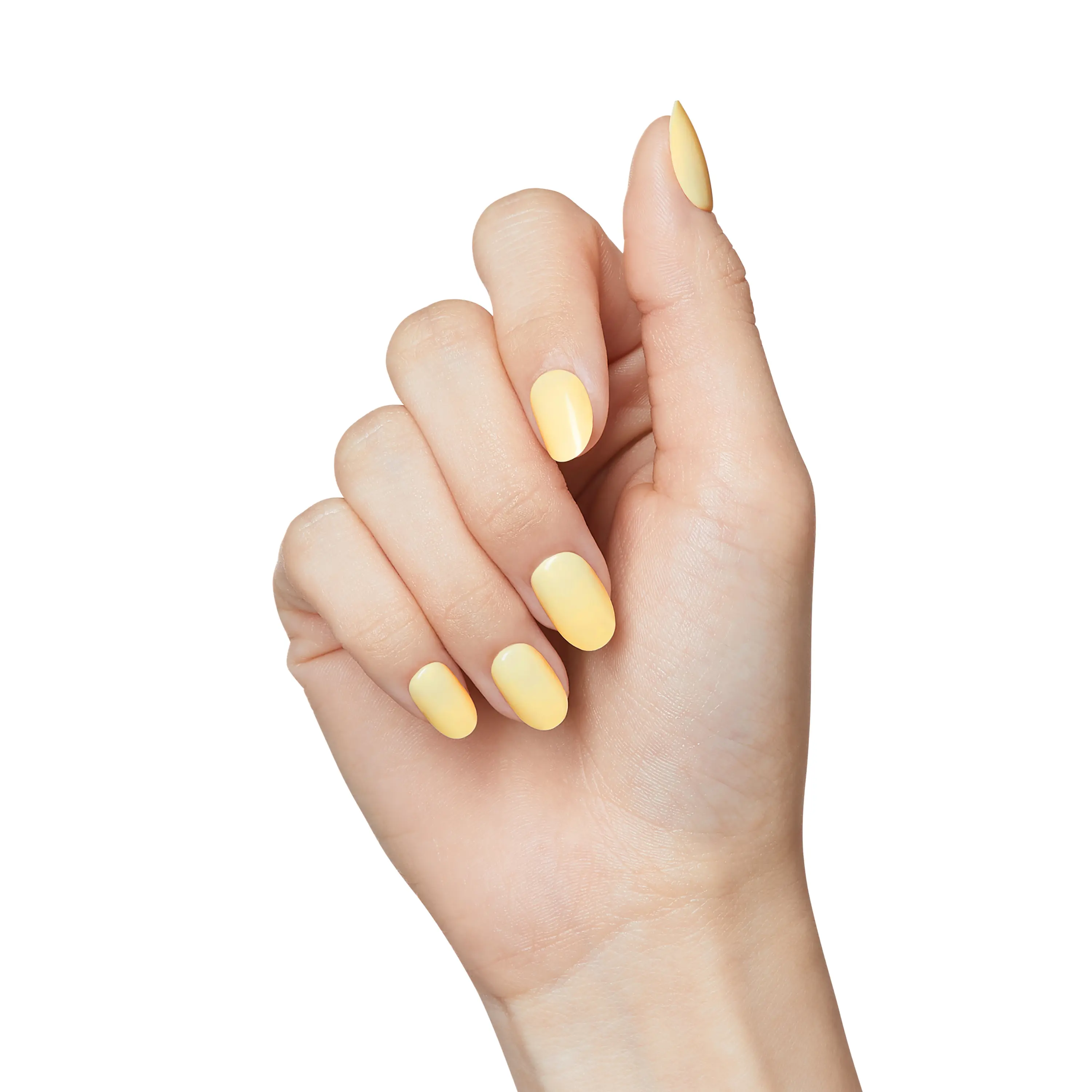 KISS imPRESS Press-On Manicure Fake Nails - Lemon Zest - Image 7