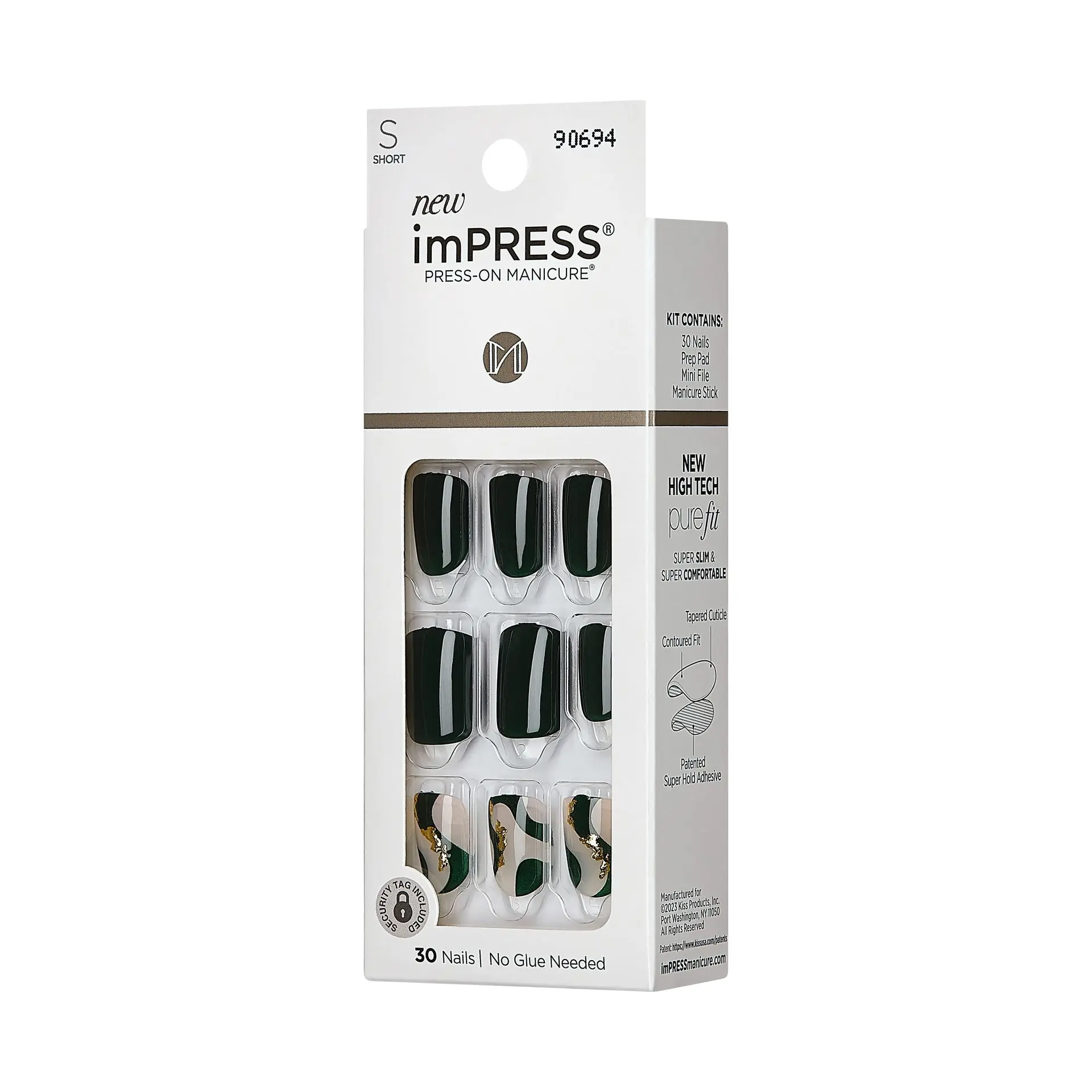 KISS imPRESS Press-On Manicure Fake Nails - Time Lapse - Image 5