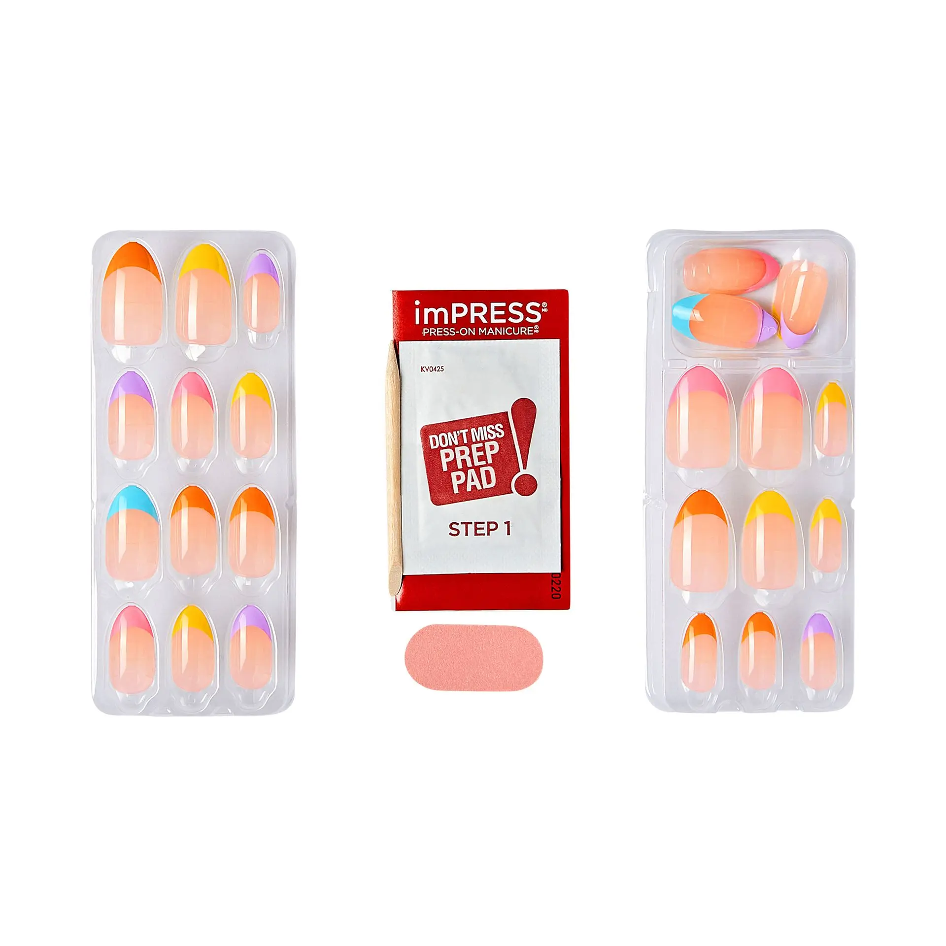 KISS imPRESS Press-On Manicure Fake Nails - Young Love - Image 3