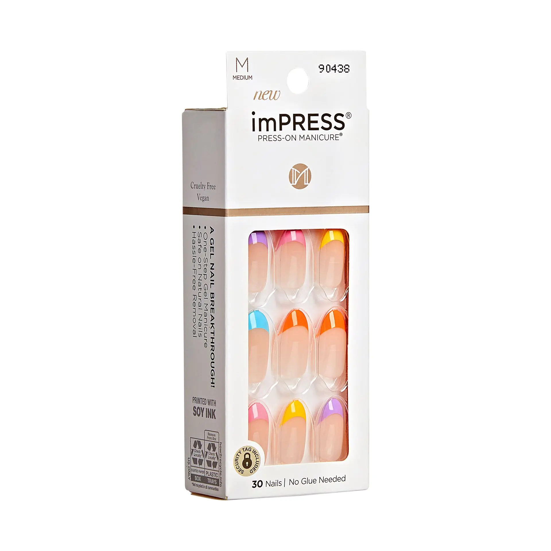 KISS imPRESS Press-On Manicure Fake Nails - Young Love - Image 5