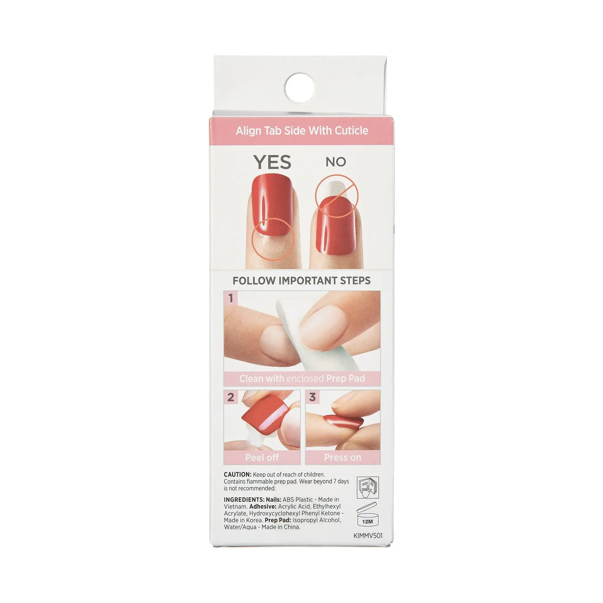 KISS imPRESS Press-On Manicure Fake Nails - Young Love - Image 7