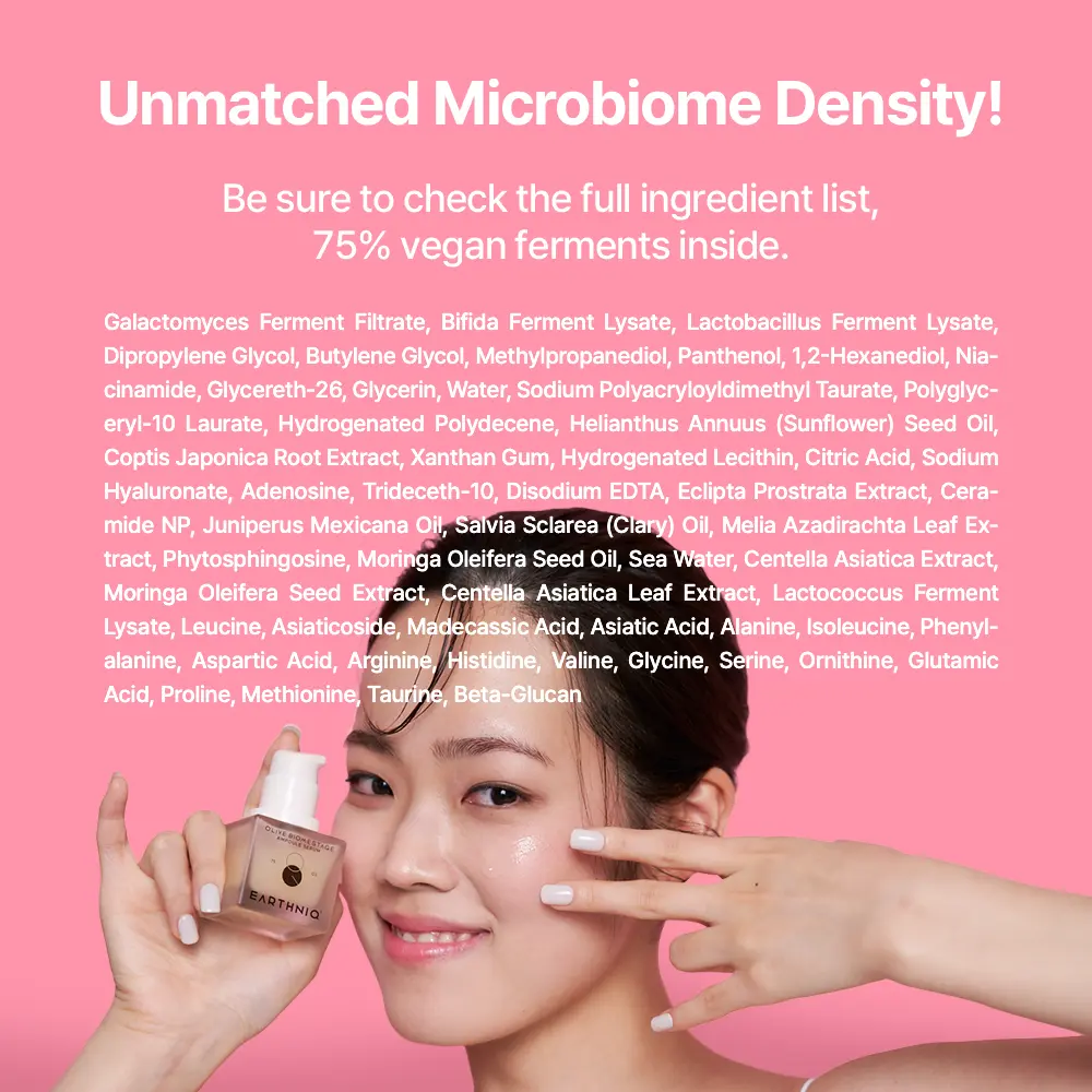EARTHNIQ Korean Ampoule Serum with Peptides, Cica, Ceramides & Centella for Radiance - Image 11