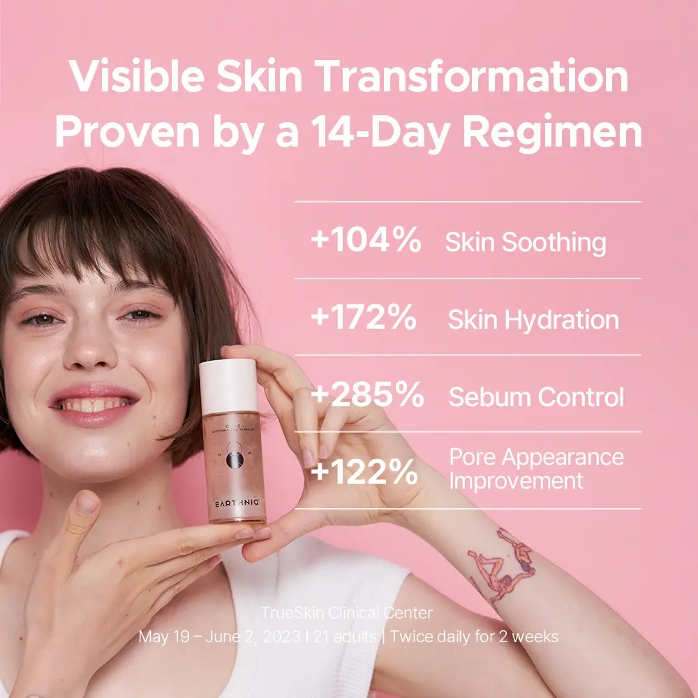 EARTHNIQ Korean Hydrating Ampoule Serum with Aloe Vera, Cica & Centella – For Pore Care and Sensitive Skin - Image 6