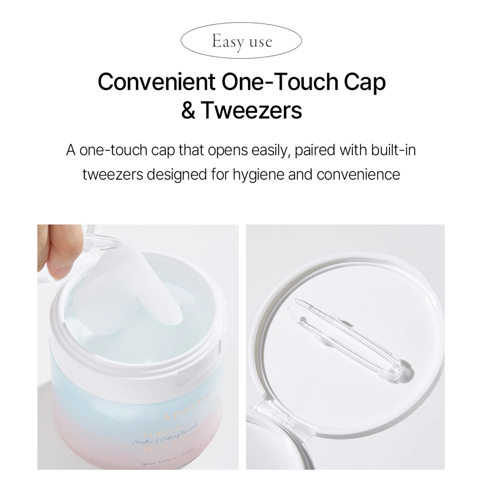 Aperire Korean Toner Pads with BHA PHA – Instant Cooling & Exfoliating Glacier Water Peel Pads for Large Pores - Image 12