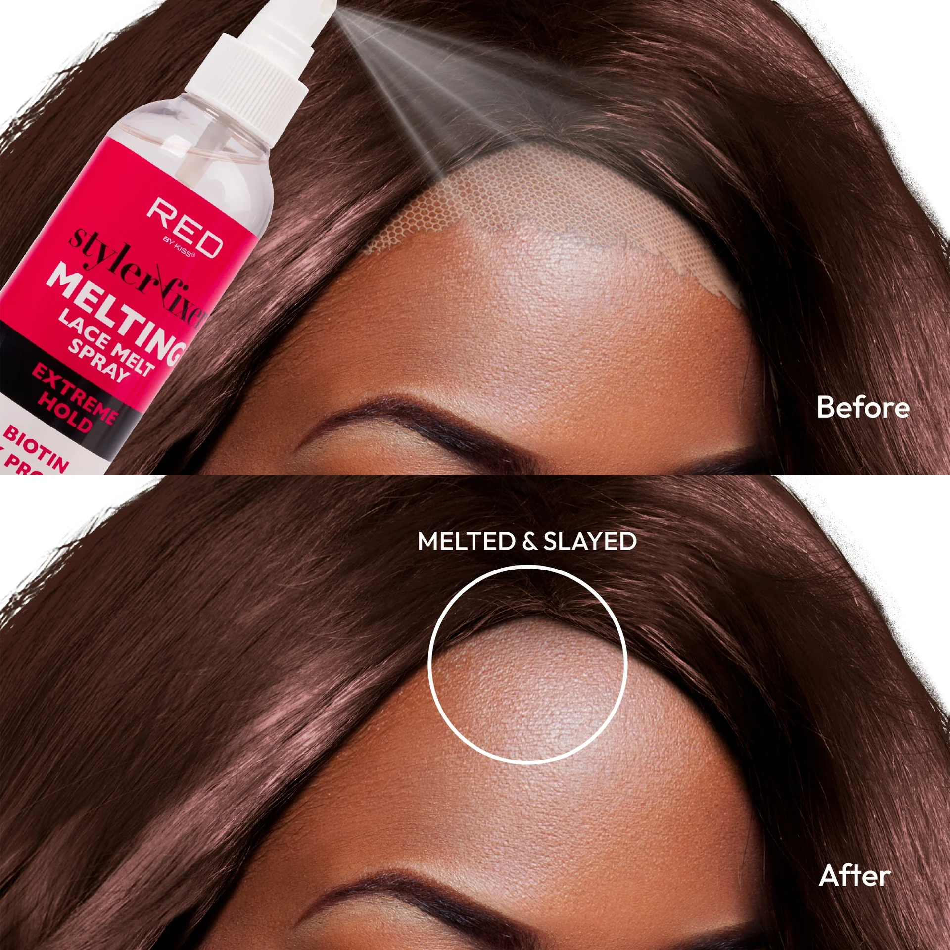 RED by KISS Lace Melt Spray - Extreme Hold - Image 2