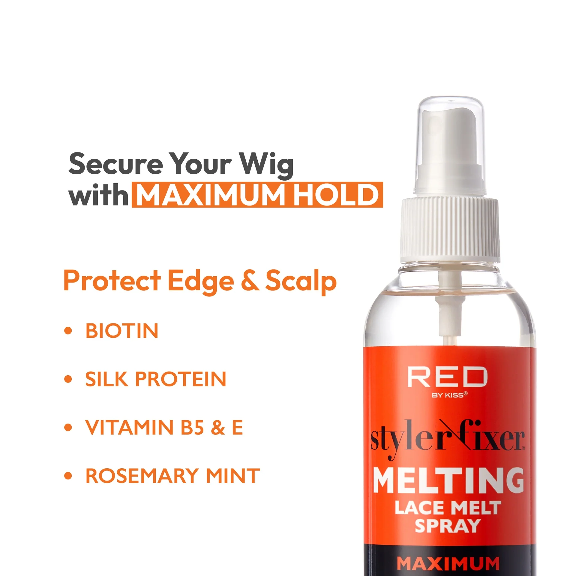 RED by KISS Lace Melt Spray - Maximum Hold - Image 3