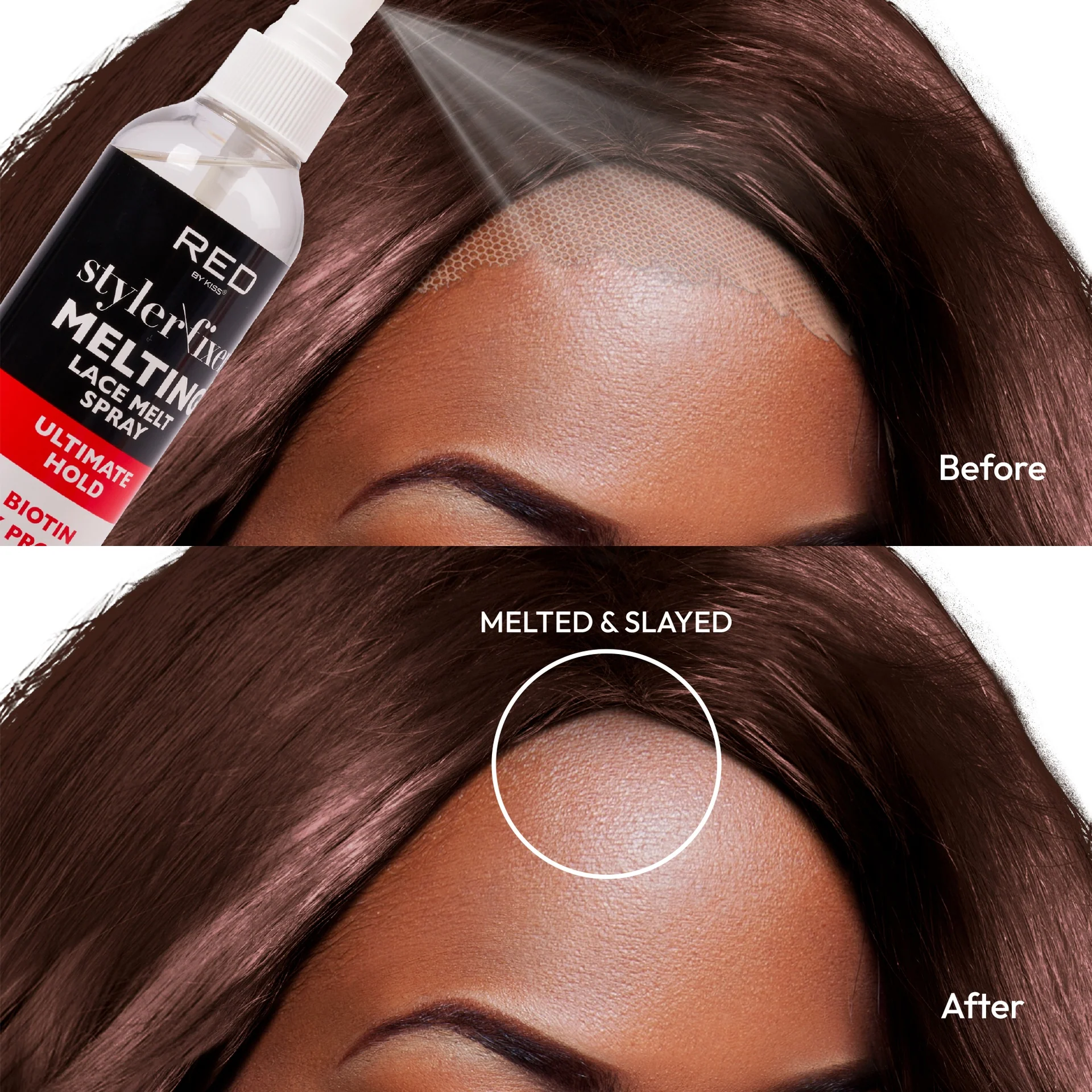 RED by KISS Lace Melt Spray - Ultimate Hold - Image 2