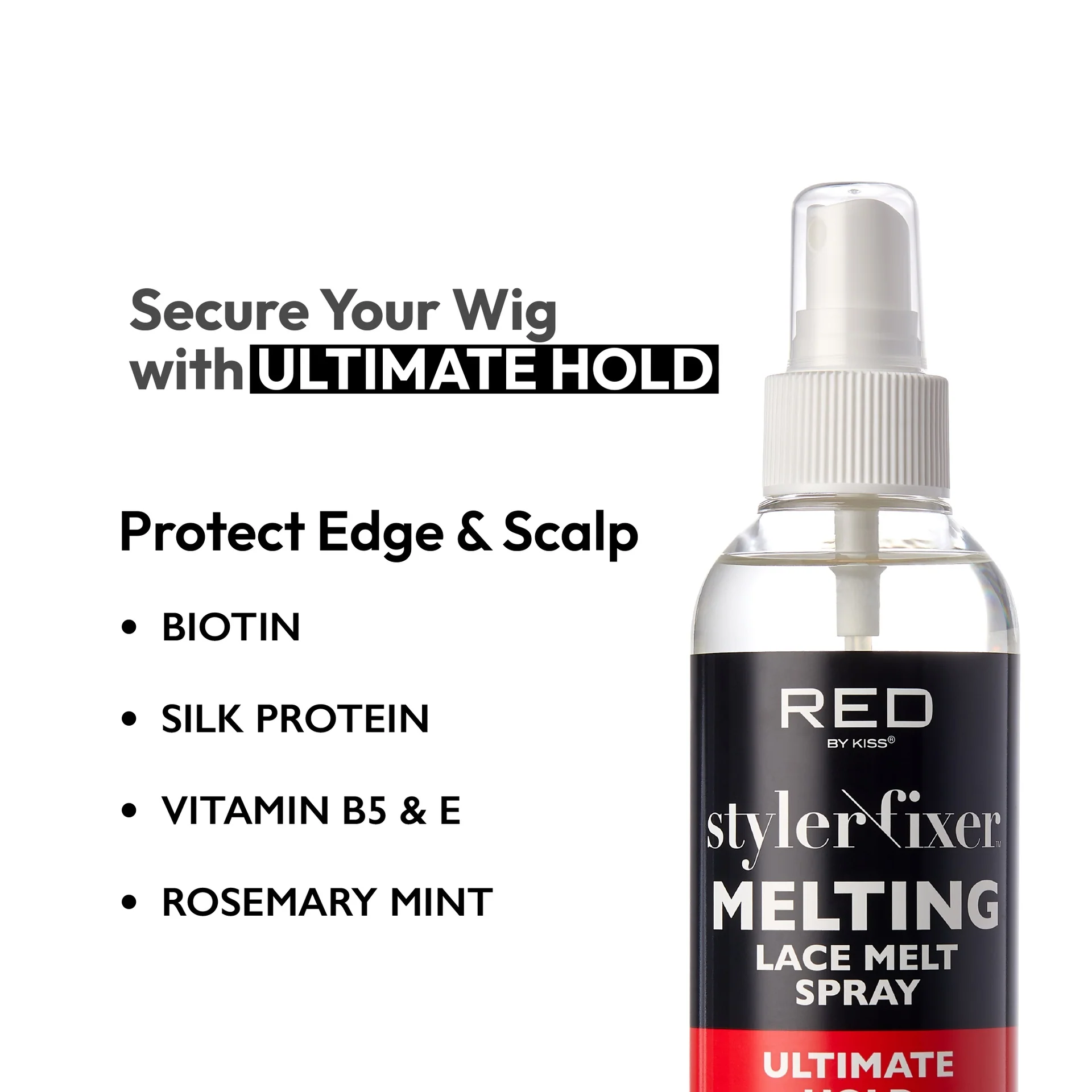 RED by KISS Lace Melt Spray - Ultimate Hold - Image 3