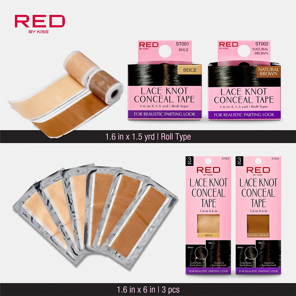 RED by KISS Lace Wig Grids & Knots Concealing Silicone Scalp Tape - Image 11