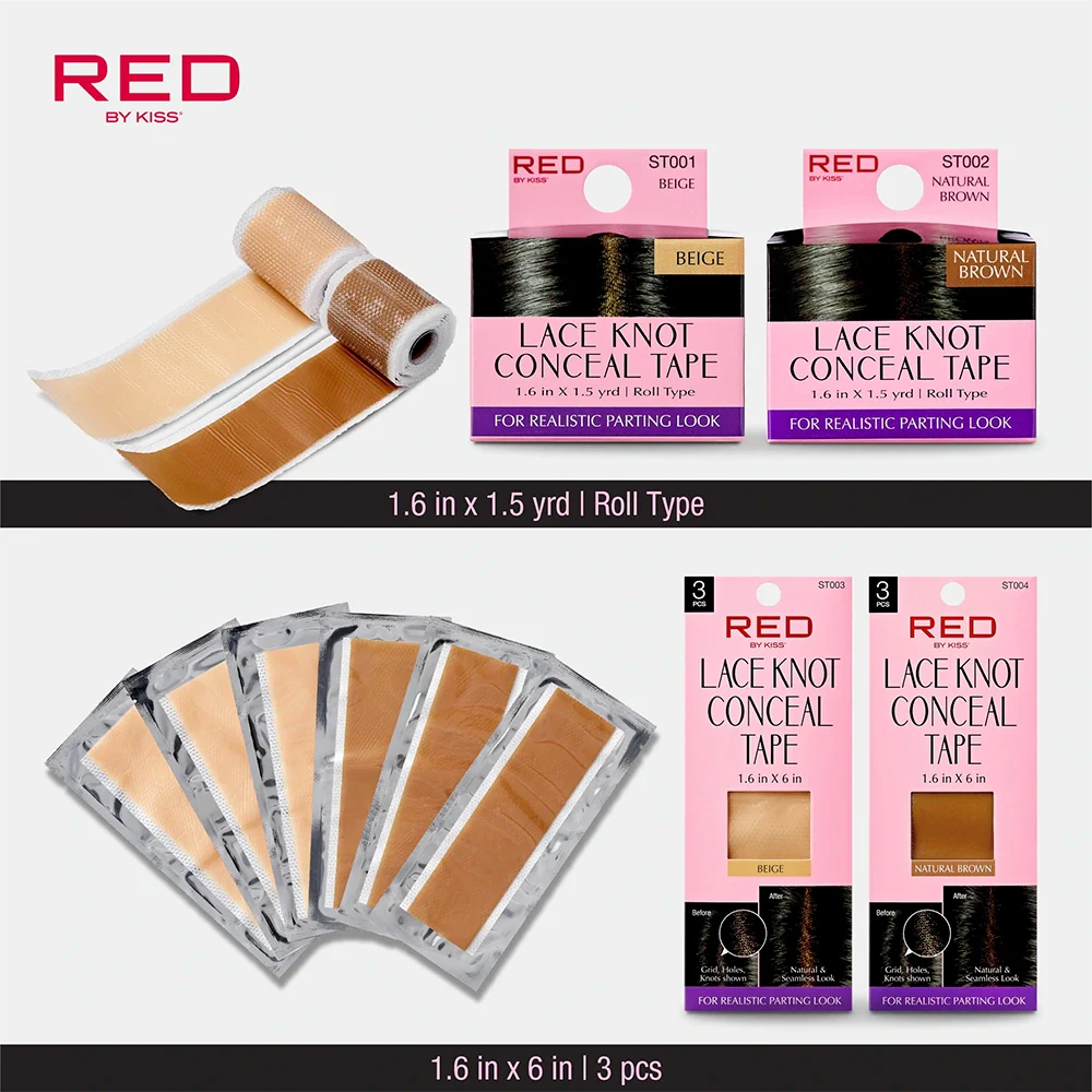 RED by KISS Lace Wig Grids & Knots Concealing Silicone Scalp Tape - Image 24