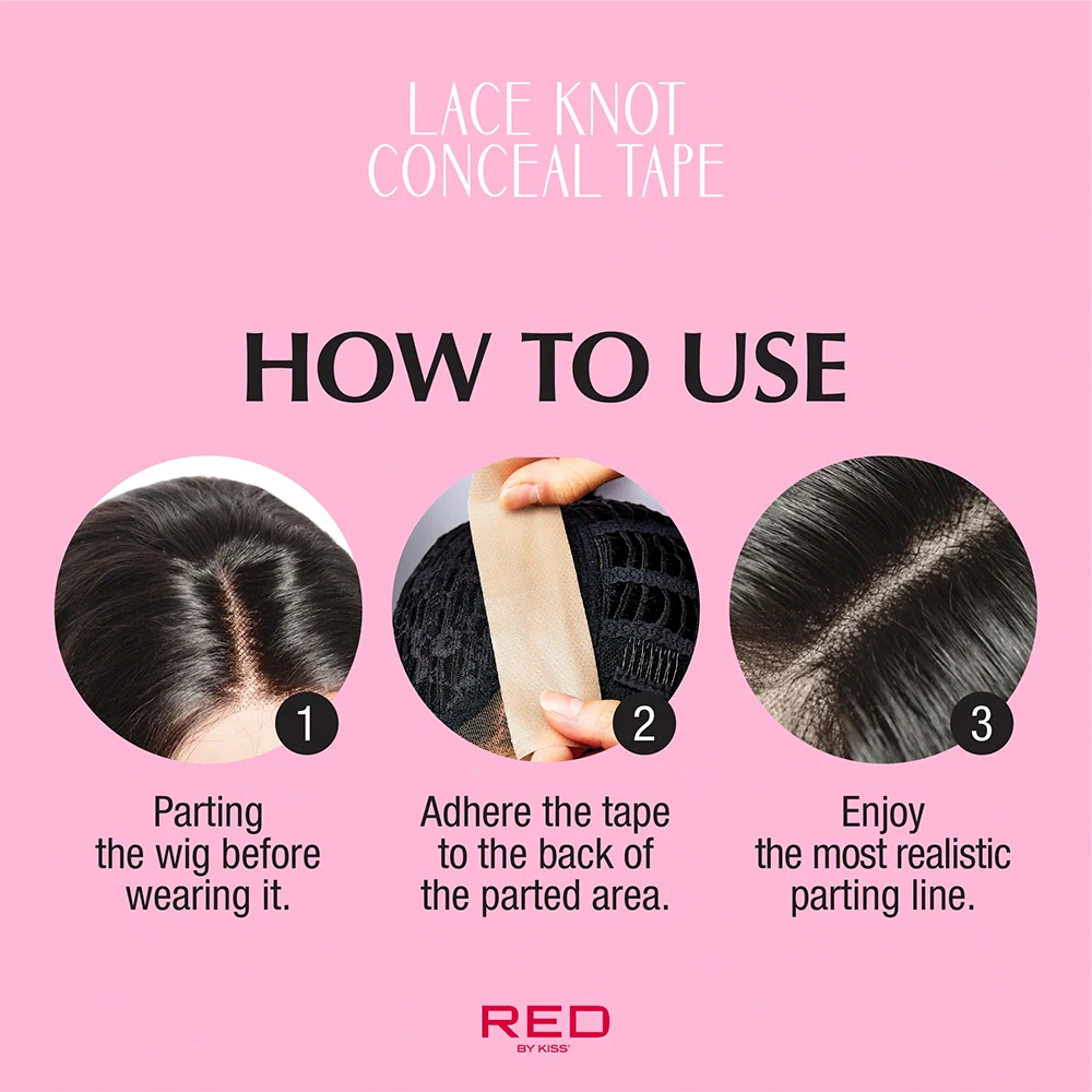 RED by KISS Lace Wig Grids & Knots Concealing Silicone Scalp Tape - Image 29