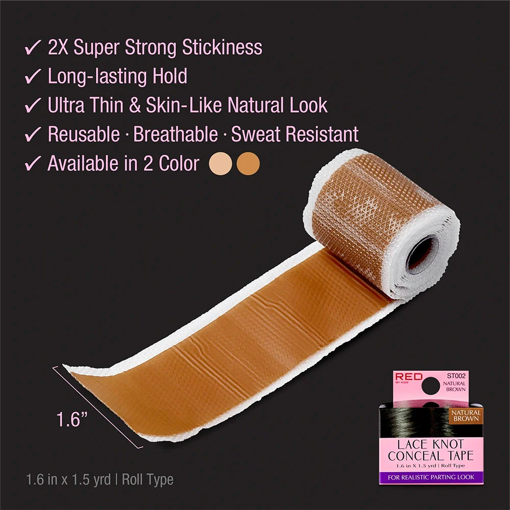 RED by KISS Lace Wig Grids & Knots Concealing Silicone Scalp Tape - Image 3