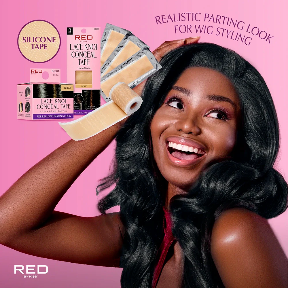 RED by KISS Lace Wig Grids & Knots Concealing Silicone Scalp Tape - Image 31
