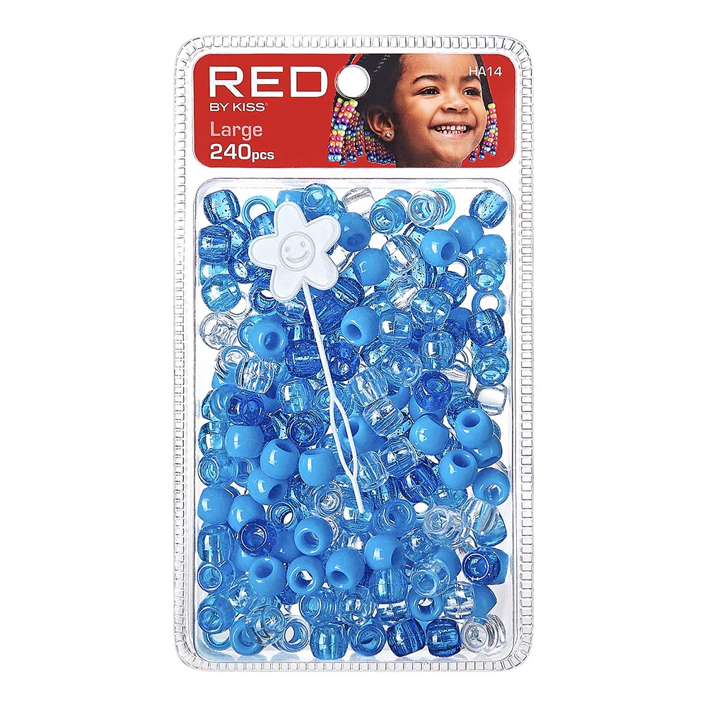 RED by KISS Large Hair Beads (240pcs) - Image 12